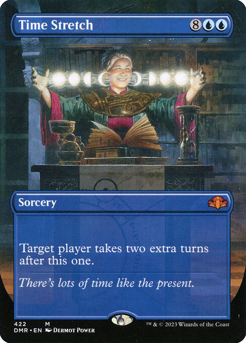 Time Stretch (422) - BORDERLESS - FULL ART - NM