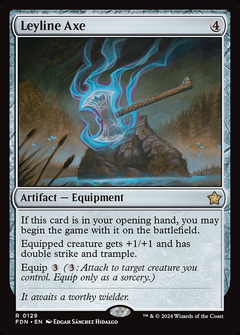 Leyline Axe (129) (Foil) - NM