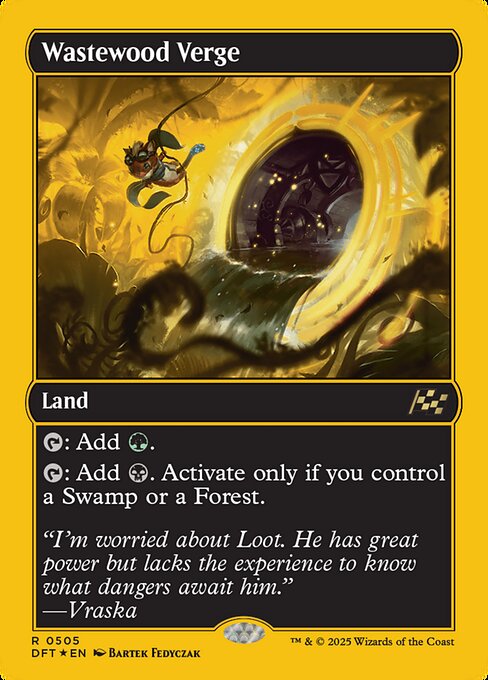 Wastewood Verge (505) (Foil) - NM