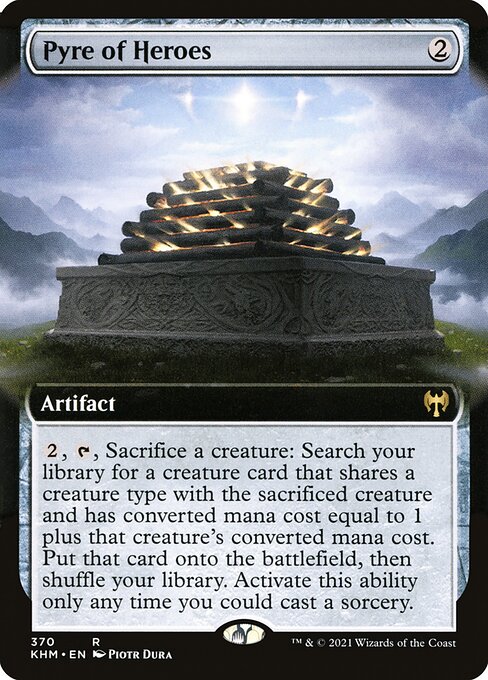 Pyre of Heroes (370) - EXTENDED ART - NM