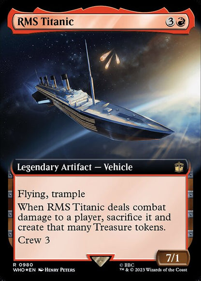 RMS Titanic (980) - EXTENDED ART (Foil) - NM