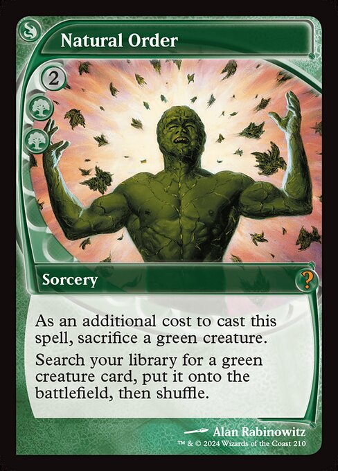Natural Order (210) - NM