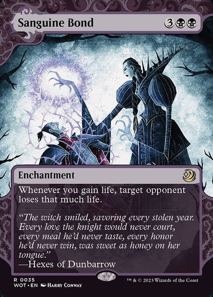 Sanguine Bond (35) - BORDERLESS - NM