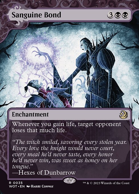 Sanguine Bond (35) - BORDERLESS - NM