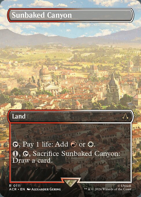 Sunbaked Canyon (111) (Foil) - NM