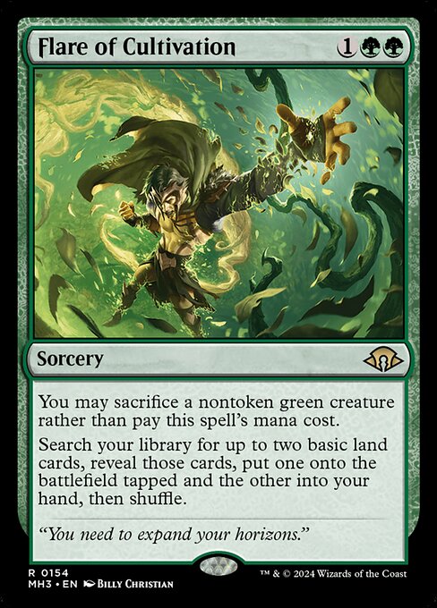 Flare of Cultivation (154) (Foil) - NM
