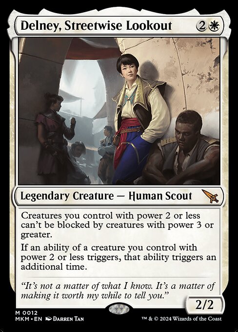Delney, Streetwise Lookout (12) (Foil) - NM