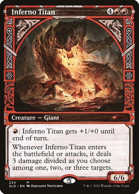 Inferno Titan (224) - SHOWCASE (Foil) - NM