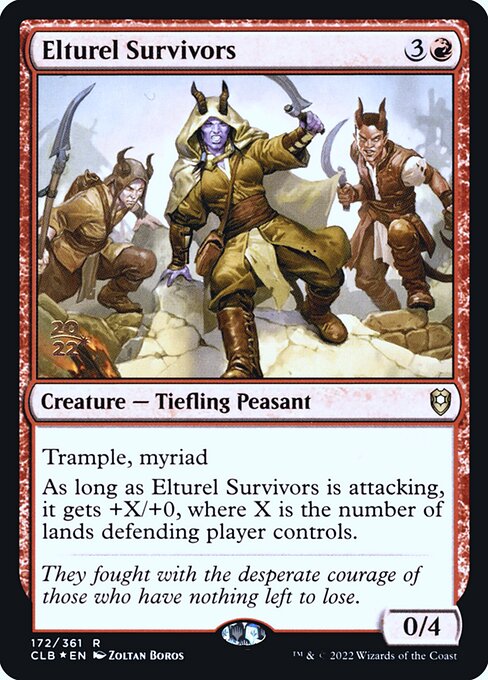 Elturel Survivors (172s) (Foil) - NM