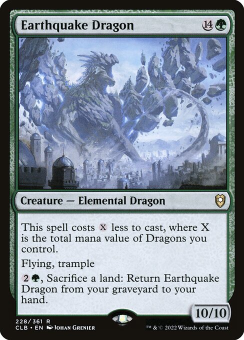 Earthquake Dragon (228) - NM