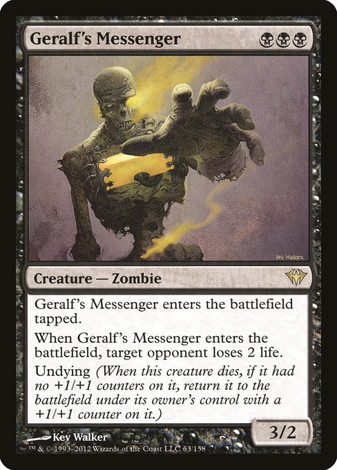 Geralf's Messenger (63) - NM