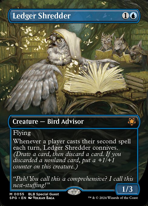 Ledger Shredder (55) - BORDERLESS - FULL ART - NM