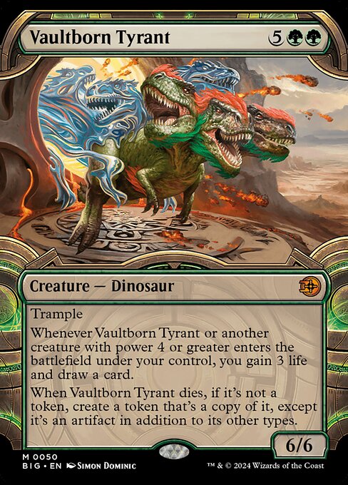 Vaultborn Tyrant (50) - SHOWCASE - NM