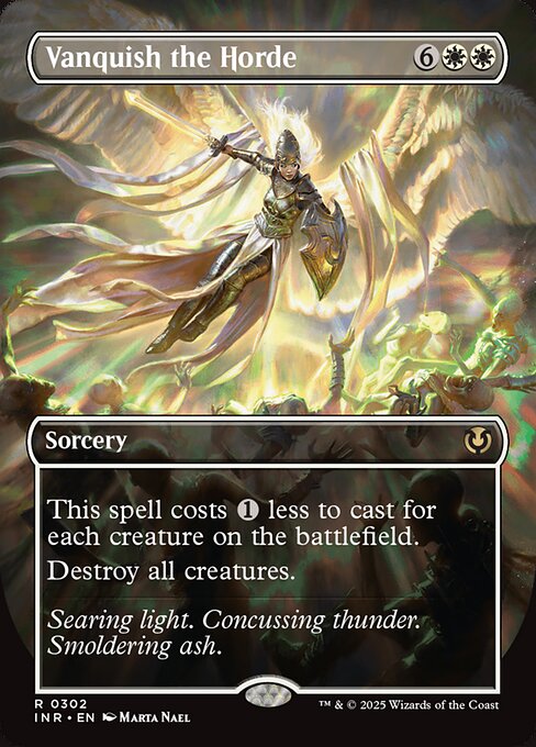 Vanquish the Horde (302) - BORDERLESS - NM