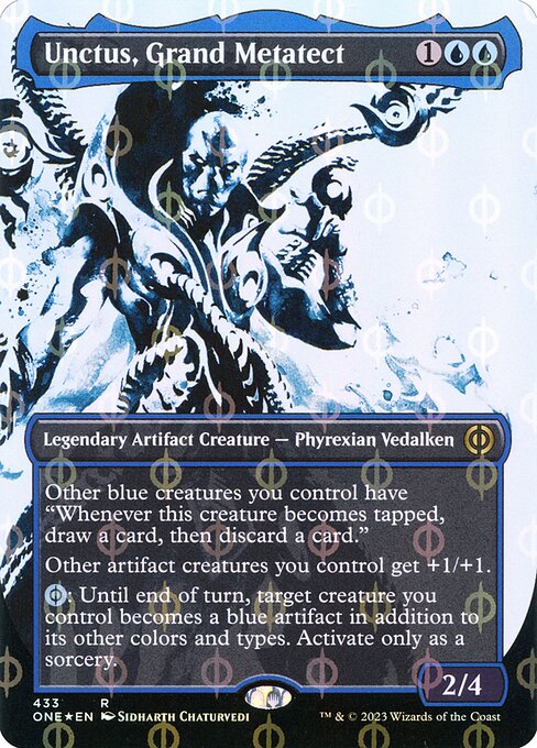 Unctus, Grand Metatect (433) - BORDERLESS (Foil) - NM