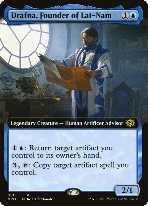 Drafna, Founder of Lat-Nam (313) - EXTENDED ART - NM