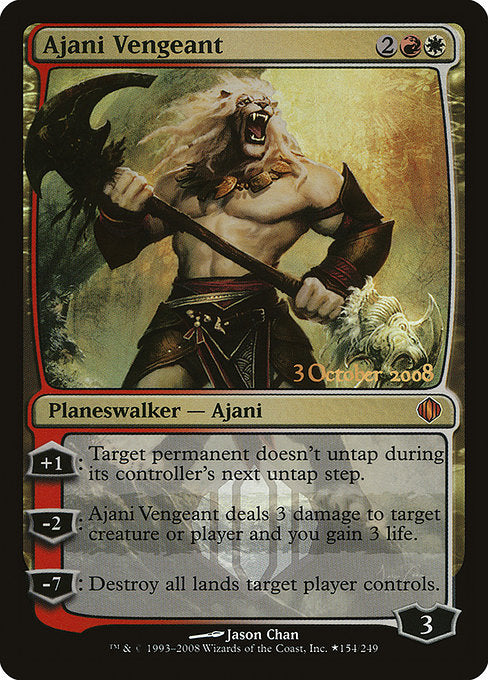 Ajani Vengeant (154★) (Foil) - NM