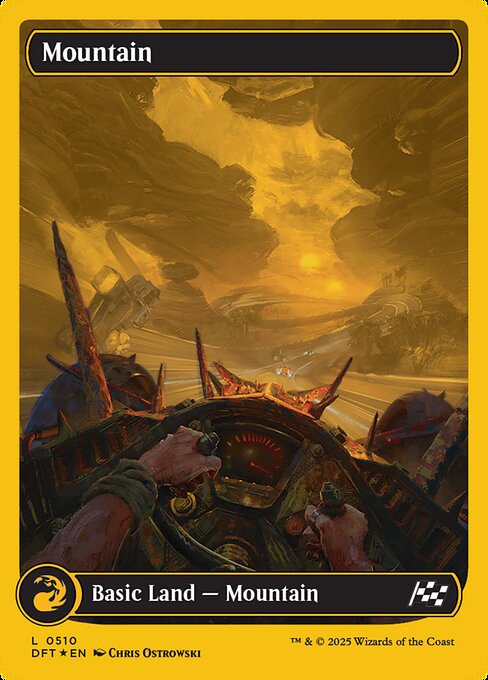 Mountain (510) - FULL ART (Foil) - NM