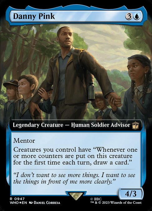 Danny Pink (947) - EXTENDED ART (Foil) - NM