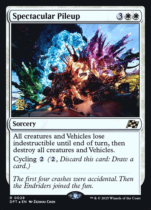 Spectacular Pileup (29s) (Foil) - NM