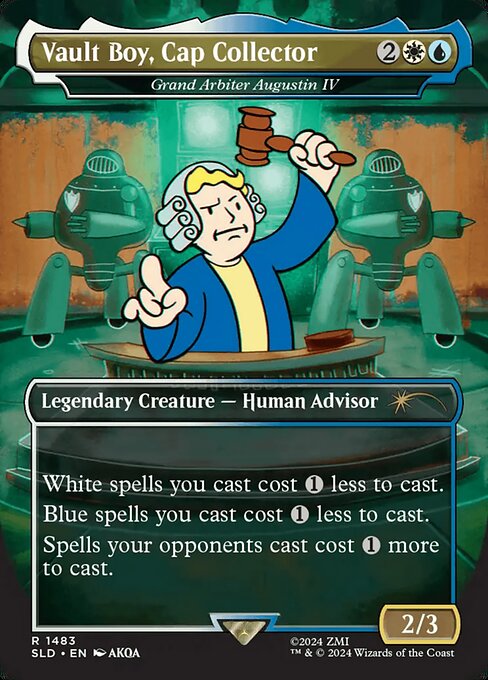 Grand Arbiter Augustin IV (1483) - BORDERLESS - NM
