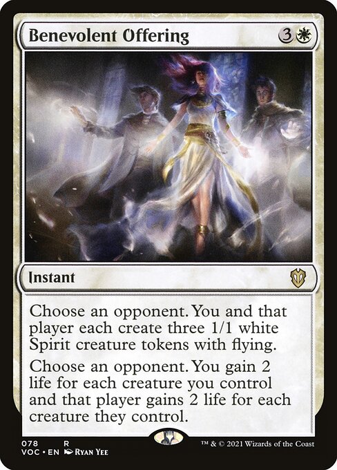 Benevolent Offering (78) - NM