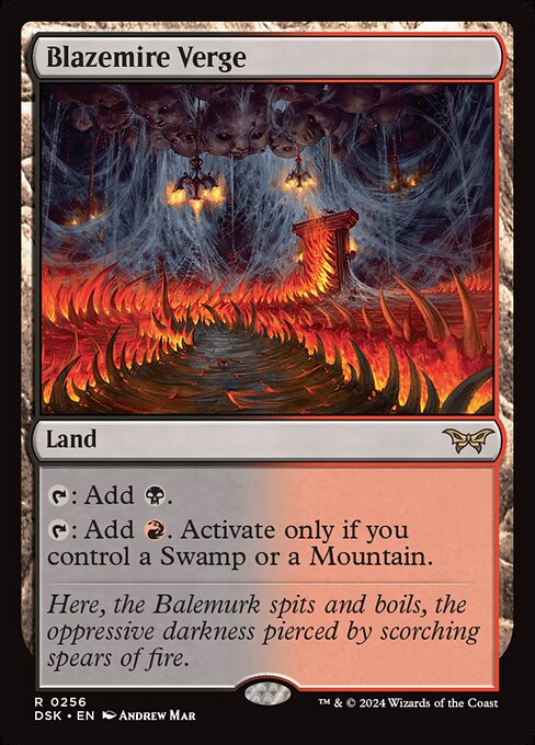 Blazemire Verge (256) (Foil) - NM