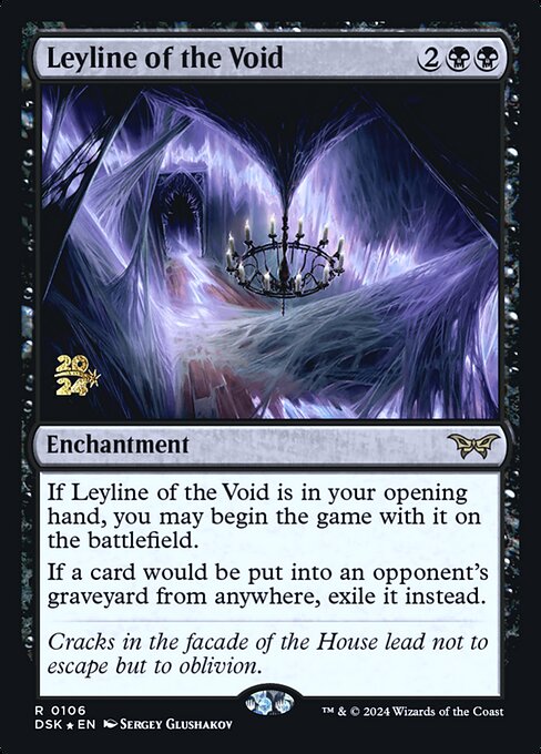 Leyline of the Void (106s) (Foil) - NM