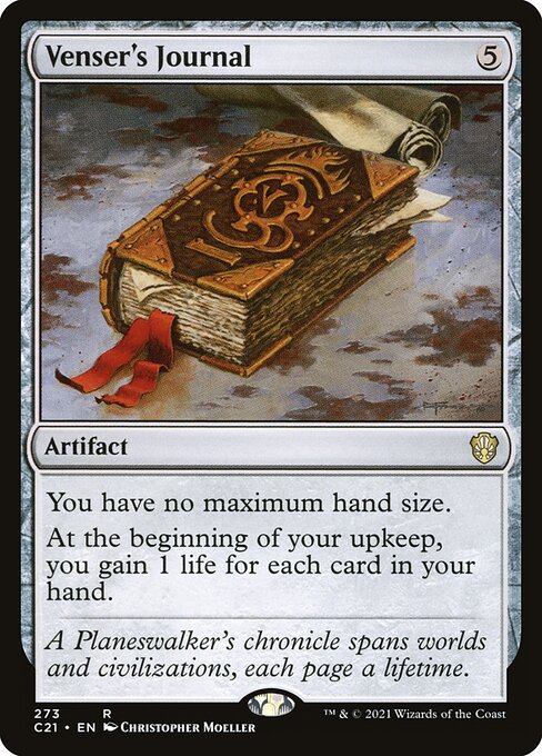 Venser's Journal (273) - NM