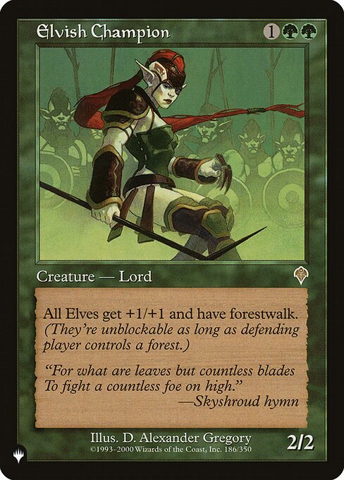 Elvish Champion (INV-186) - NM