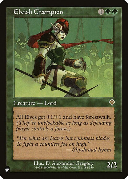 Elvish Champion (INV-186) - NM