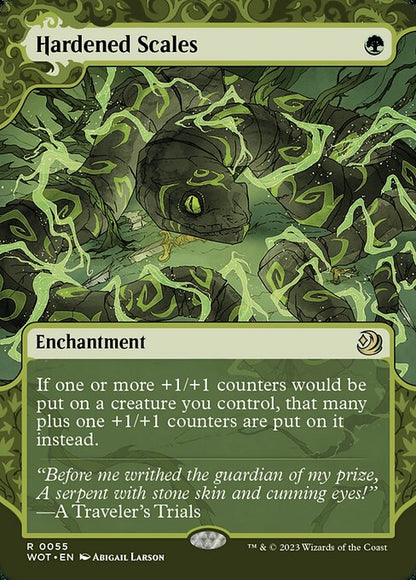 Hardened Scales (55) - BORDERLESS - NM