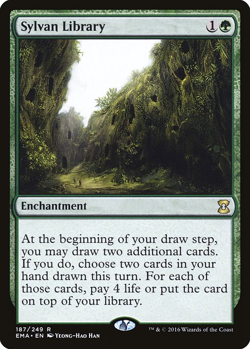 Sylvan Library (187) (Foil) - NM