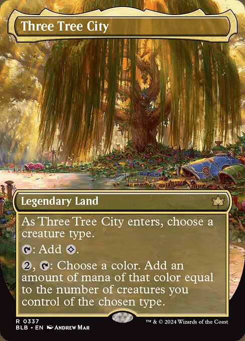 Three Tree City (337) - BORDERLESS (Foil) - NM