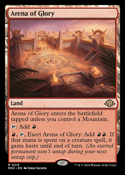 Arena of Glory (215) (Foil) - NM