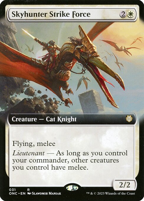 Skyhunter Strike Force (31) - EXTENDED ART - NM