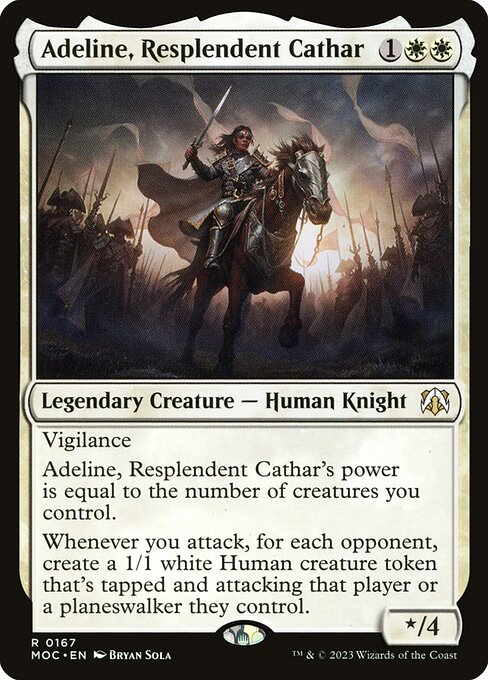 Adeline, Resplendent Cathar (167) - NM