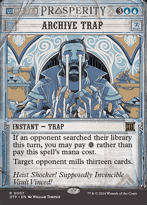 Archive Trap (7) - BORDERLESS (Foil) - NM