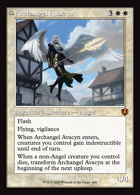 Archangel Avacyn // Avacyn, the Purifier (449) - NM