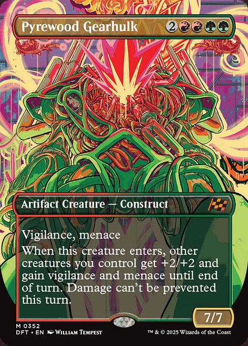 Pyrewood Gearhulk (352) - BORDERLESS - NM