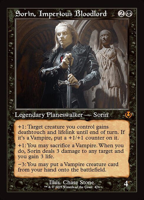 Sorin, Imperious Bloodlord (476) - NM