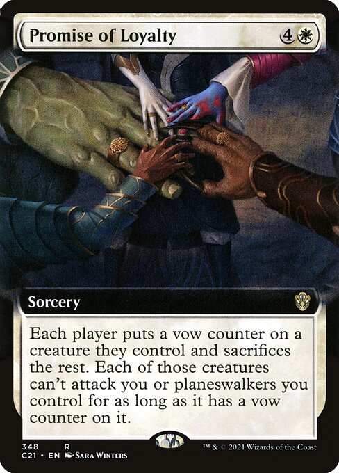 Promise of Loyalty (348) - EXTENDED ART - NM