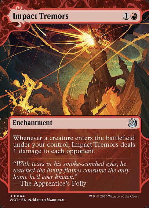 Impact Tremors (44) - BORDERLESS (Foil) - NM