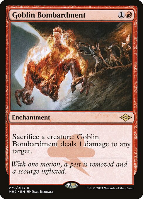 Goblin Bombardment (279) - NM