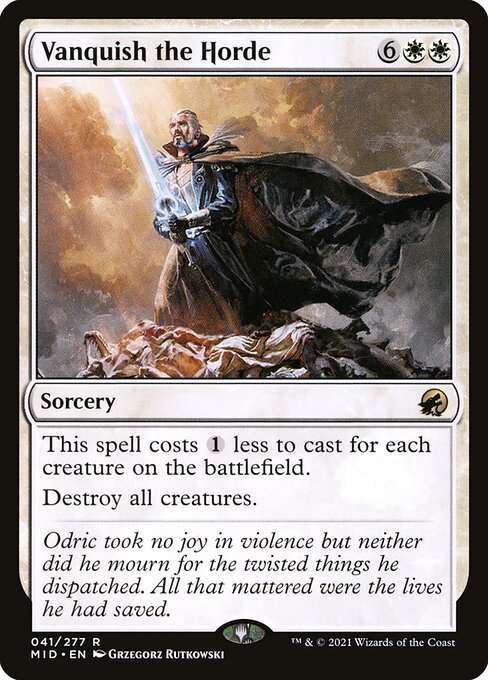 Vanquish the Horde (41) (Foil) - NM