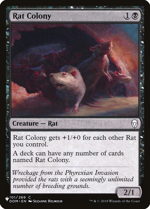 Rat Colony (DOM-101) - NM