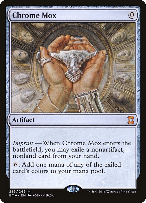 Chrome Mox (219) (Foil) - NM