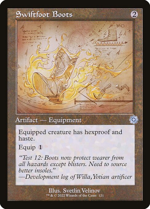 Swiftfoot Boots (121) (Foil) - NM