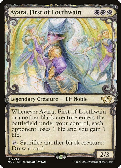Ayara, First of Locthwain (13) - SHOWCASE - NM