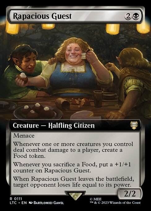 Rapacious Guest (111) - EXTENDED ART - NM